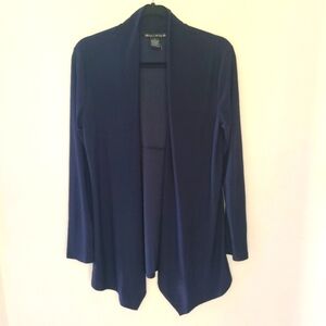 SUZIE IN THE CITY navy  open cardigan